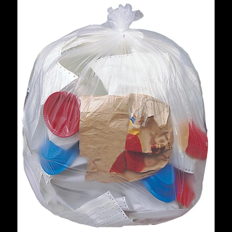 Can Liner 43X47 IN Natural Plastic 16MIC 200/Case