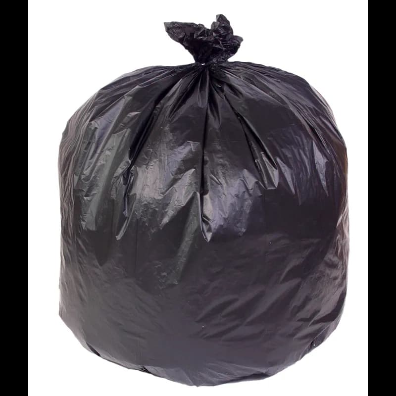 Can Liner 30X37 IN Black Plastic 10MIC 250/Case