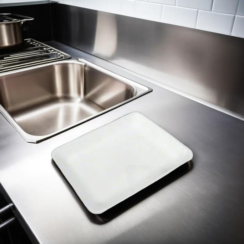 8P Meat Tray 8X10.5X1.1 IN Polystyrene Foam White Rectangle 200/Case