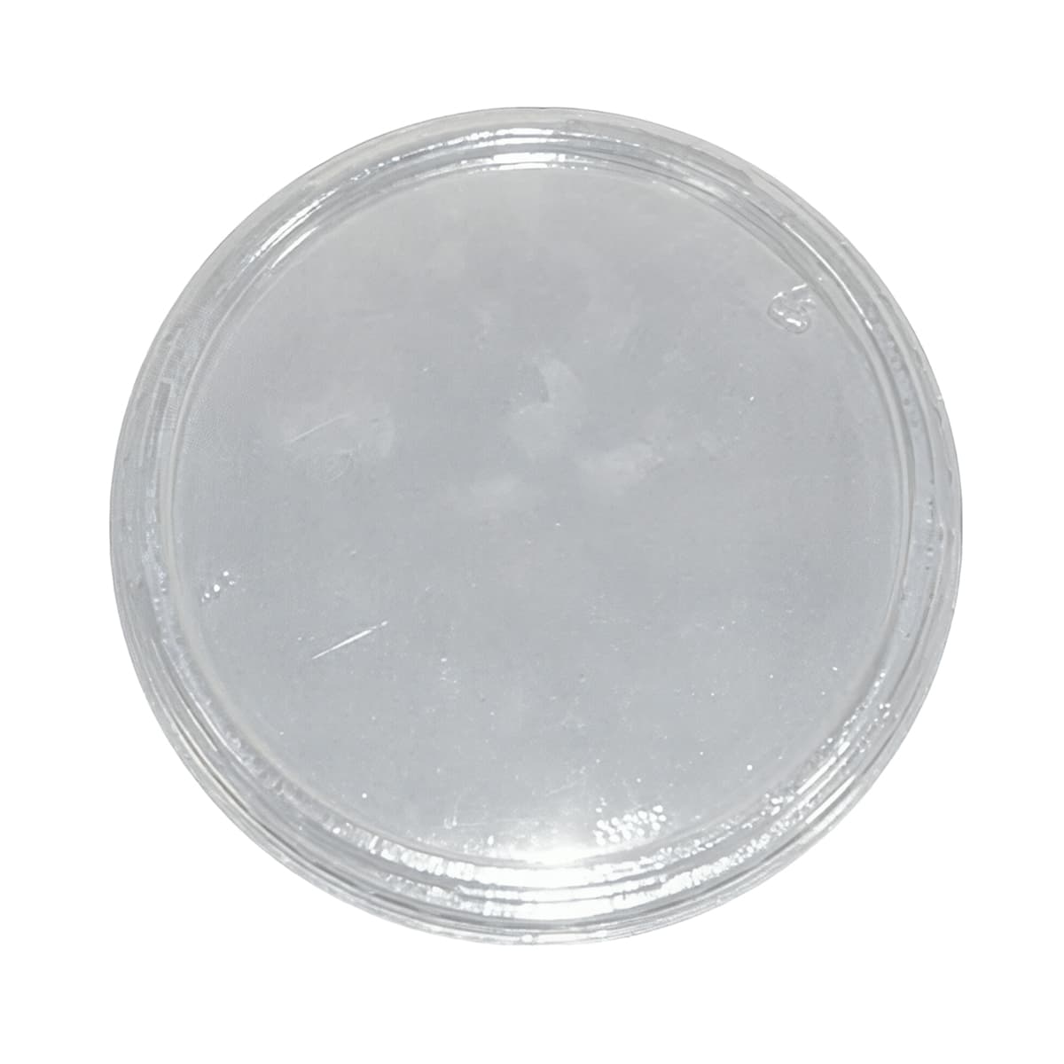 Lid Flat PET Clear Round For Container 600/Case