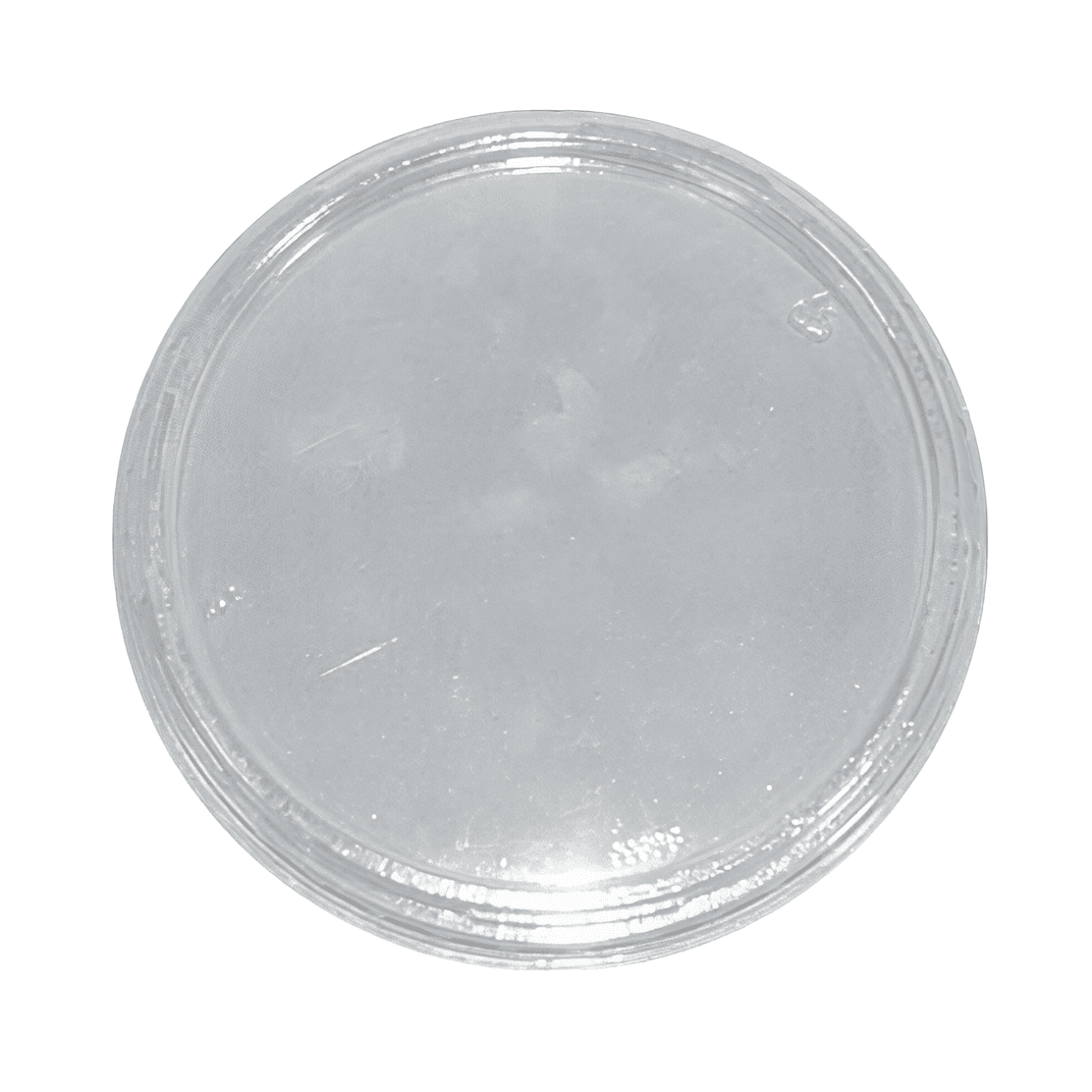 Lid Flat PET Clear Round For Container 600/Case