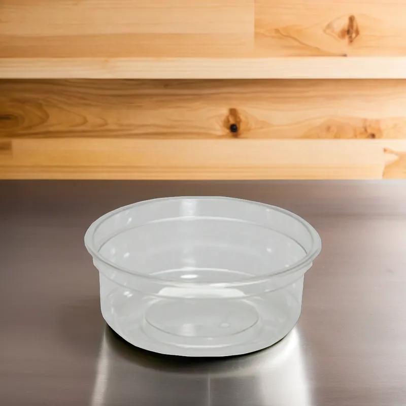 Deli Container Base 17 OZ PET Clear 300/Case