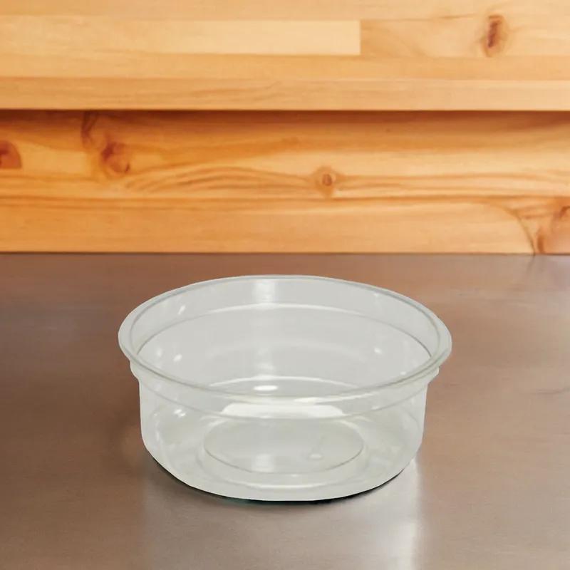 Deli Container Base 17 OZ PET Clear 300/Case