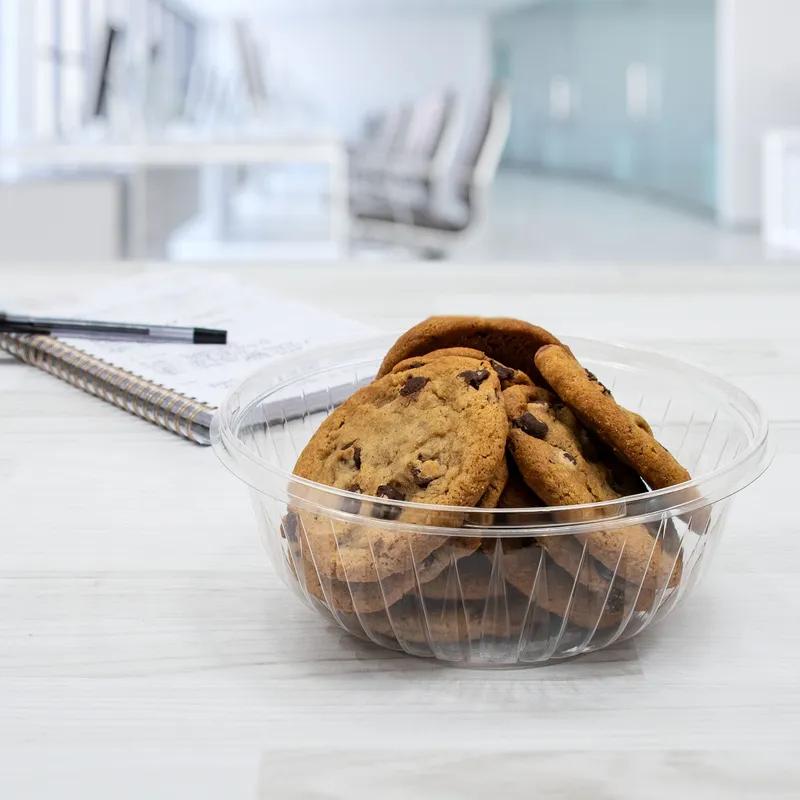 Dart® PresentaBowls® Bowl 32 OZ PET Clear Round Freezer Safe 63 Count/Pack 4 Packs/Case 252 Count/Case