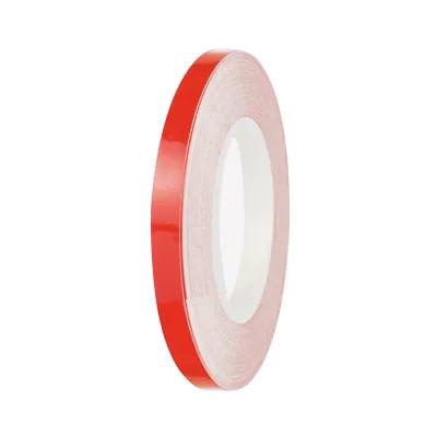Tape 0.375IN X180YD Red PVC 1/Roll