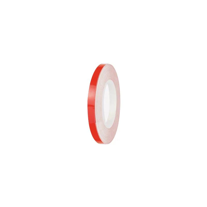 Tape 0.375IN X180YD Red PVC 1/Roll