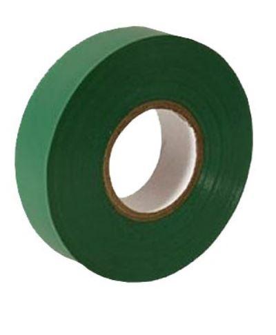 Tape 0.375IN X180YD Green PVC 1/Roll