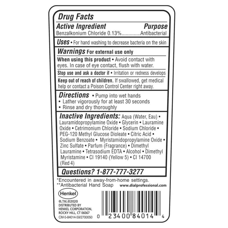 Dial Hand Soap Liquid 7.5 OZ Gold Antimicrobial 12/Case