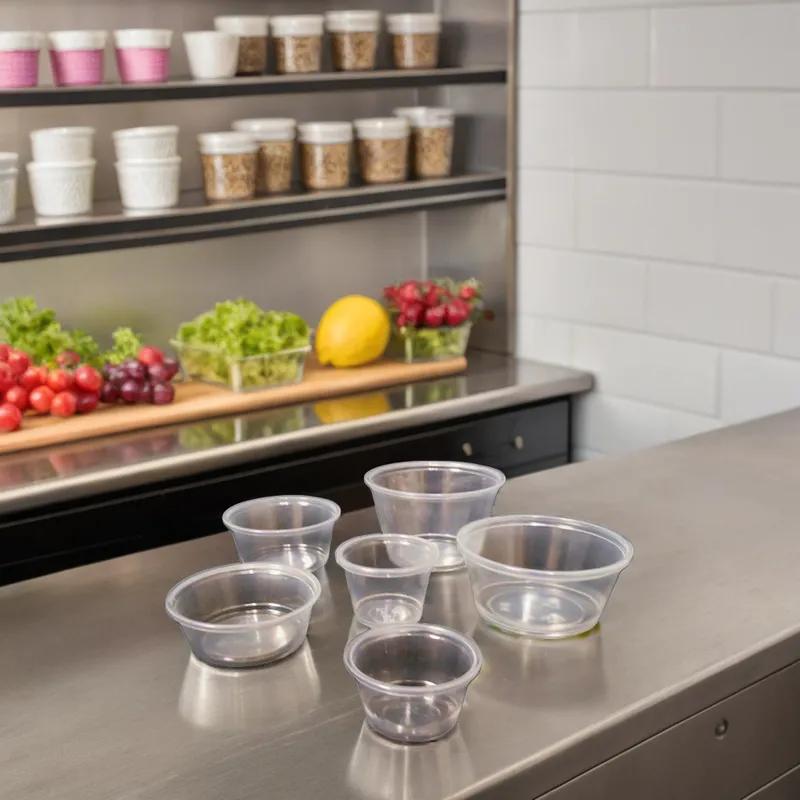 Victoria Bay Souffle & Portion Cup 5.5 OZ PP Clear 2500/Case