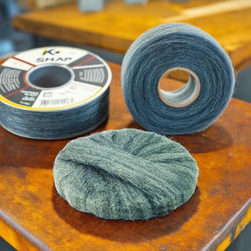 GMT Surface Preparation Pad 20 IN Gray Steel Wool 12/Case