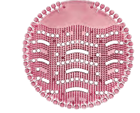 Wave Urinal Screen Mint Plastic 10/Box