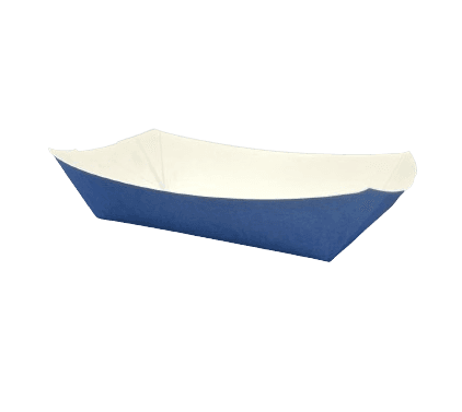 #500 Food Tray 8 OZ Paper Blue 500/Case