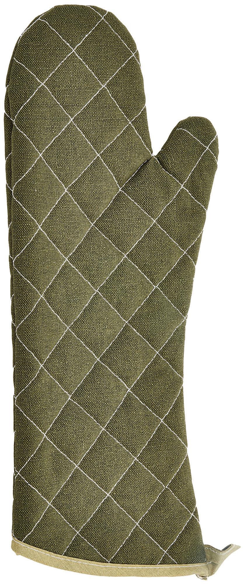 Oven Mitt 17 IN Cotton 1/Pair