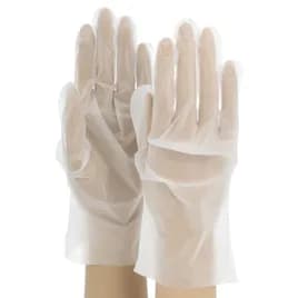 Victoria Bay General Purpose Gloves Small (SM) Clear LDPE Powder-Free 100 Count/Pack 10 Packs/Case 1000 Count/Case