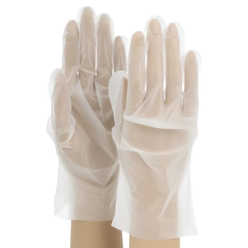 Victoria Bay General Purpose Gloves Small (SM) Clear LDPE Powder-Free 100 Count/Pack 10 Packs/Case 1000 Count/Case