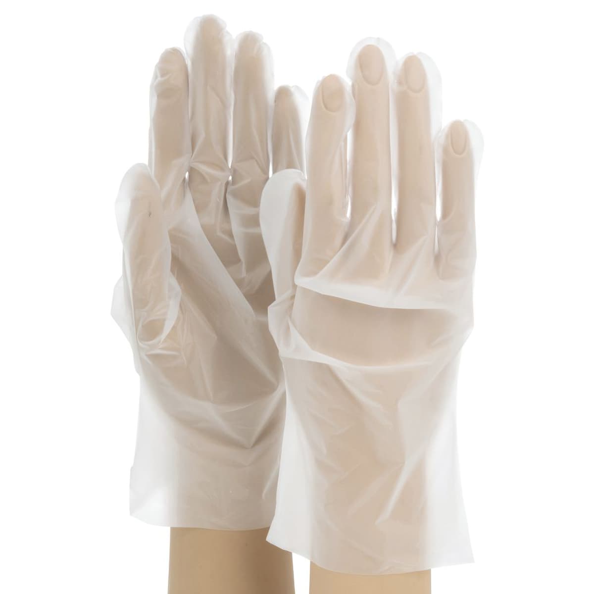 Victoria Bay General Purpose Gloves Small (SM) Clear LDPE Powder-Free 100 Count/Pack 10 Packs/Case 1000 Count/Case