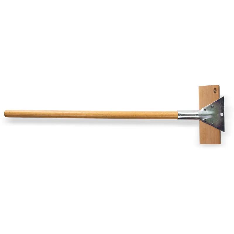 Sparta® Grill Scraper Brush 30 IN Wood Natural With Handle 1/Each