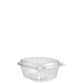 Dart® ClearPac® SafeSeal™ Cold Deli Container Hinged With Dome Lid 16 OZ PET Clear Rectangle 100 Count/Pack 2 Packs/Case