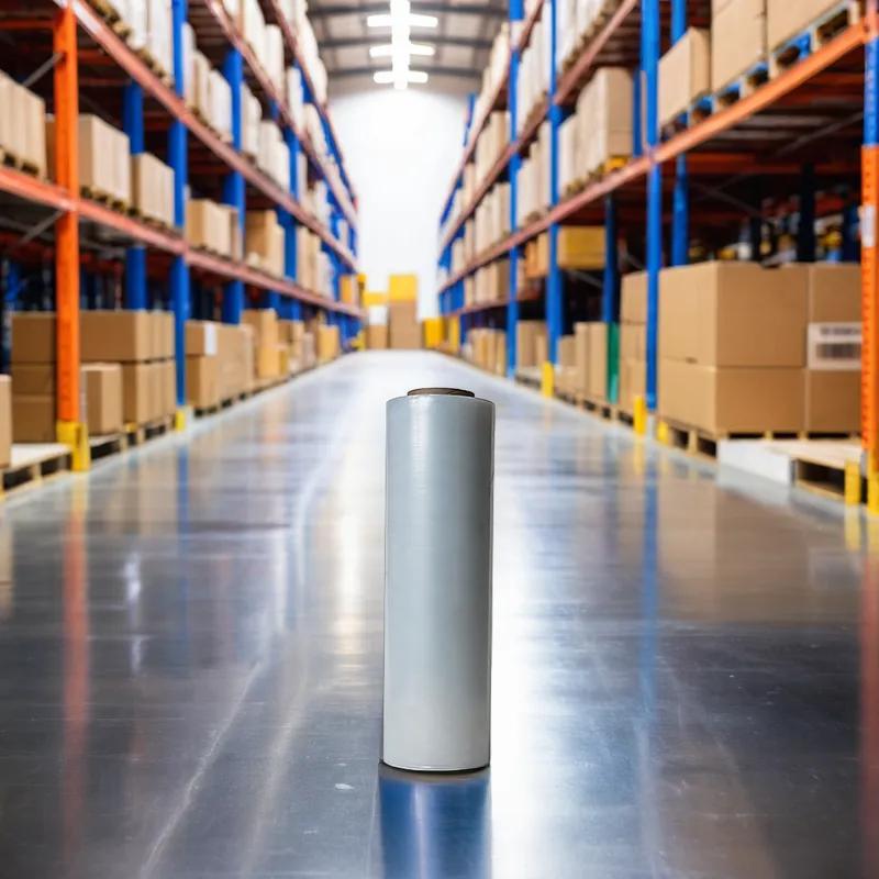 Stretch Wrap 18IN X1500FT Clear Plastic 80GA 4/Case