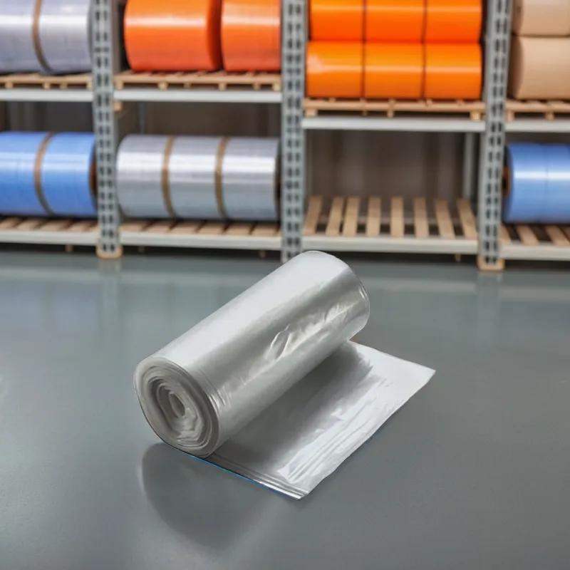 Victoria Bay Can Liner 40X48 IN 45 GAL Natural Clear Plastic 22MIC 150/Case