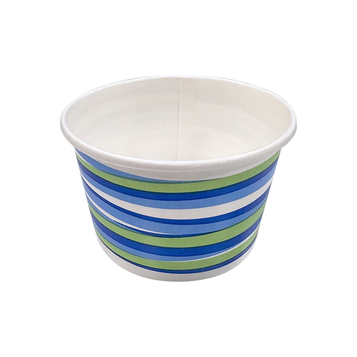 Victoria Bay Food Container Base 8-10 OZ Paperboard Multicolor Swirl Design Round 1000/Case