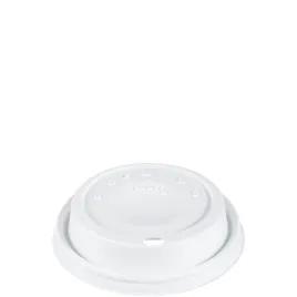 Dart® Lid Dome 3.6X0.9 IN HIPS White For 6-12 OZ Hot Cup Cappuccino Sip Through 100 Count/Pack 10 Packs/Case