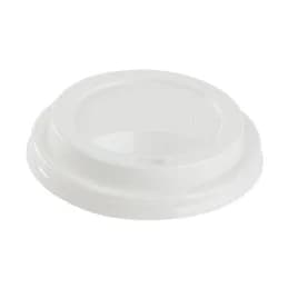 Karat® Lid Dome 3.15 IN PP White For 8 OZ Hot Cup Sip Through 1000/Case