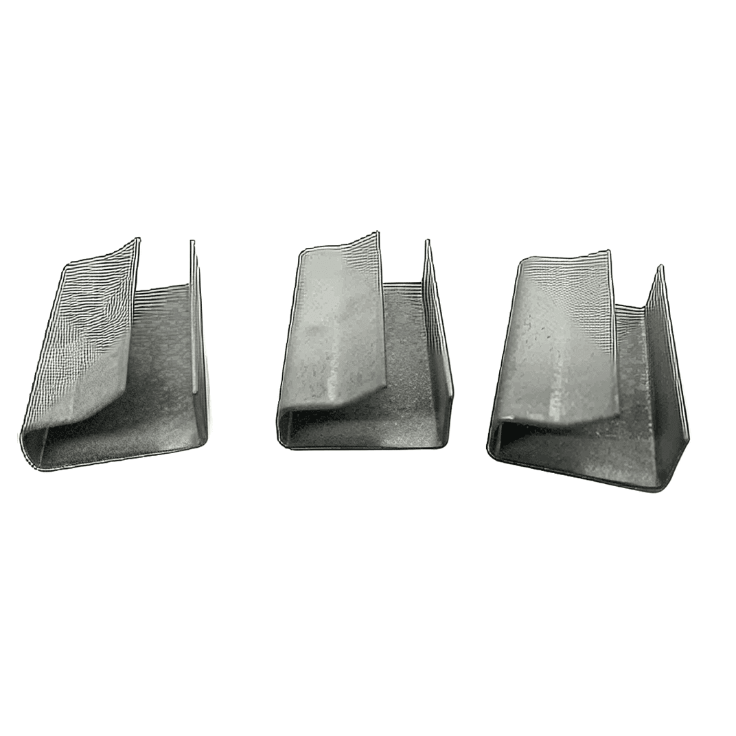 Strapping Seal Open Snap On For 1/2" Polypropylene Hand Strapping 1000/Case