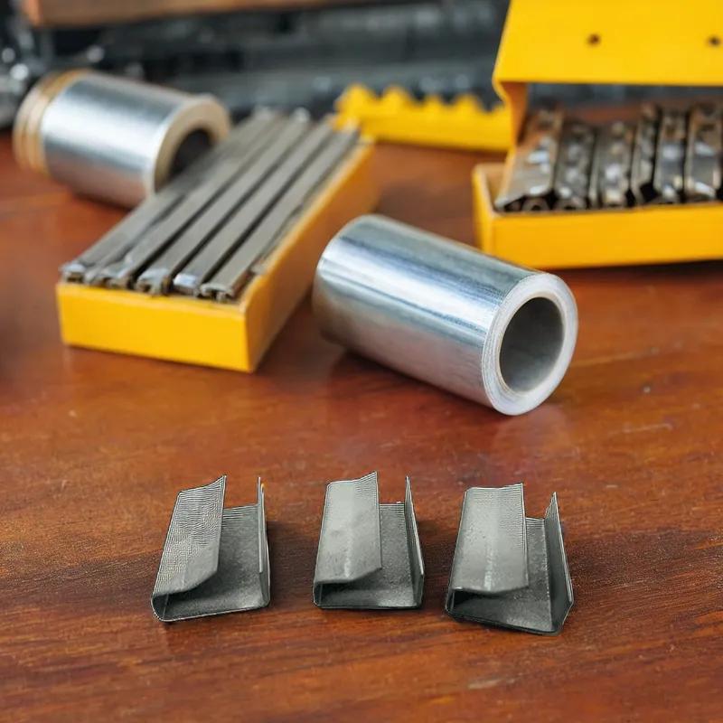 Strapping Seal Open Snap On For 1/2" Polypropylene Hand Strapping 1000/Case