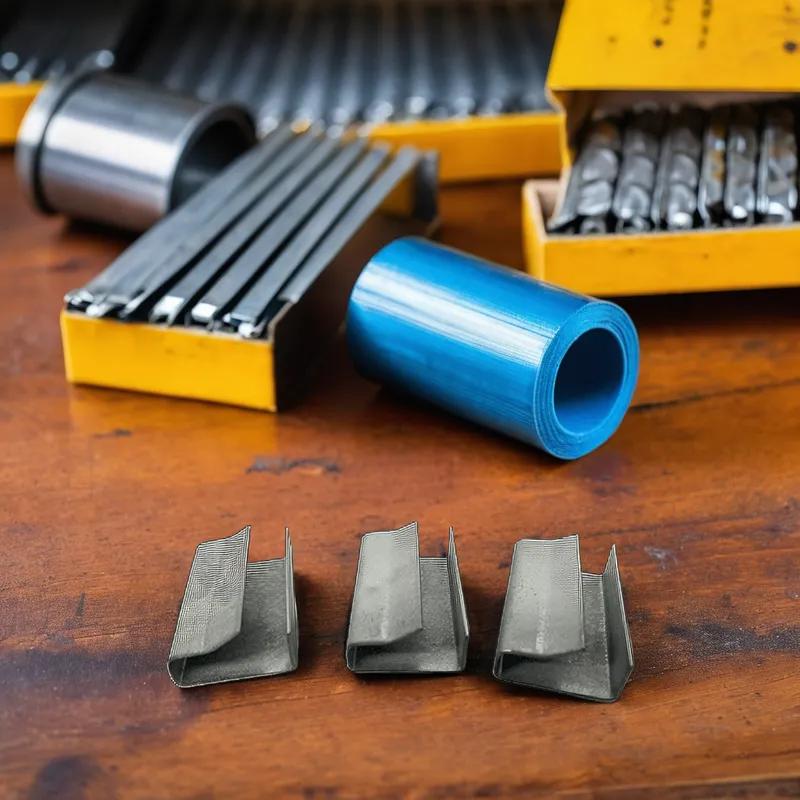 Strapping Seal Open Snap On For 1/2" Polypropylene Hand Strapping 1000/Case