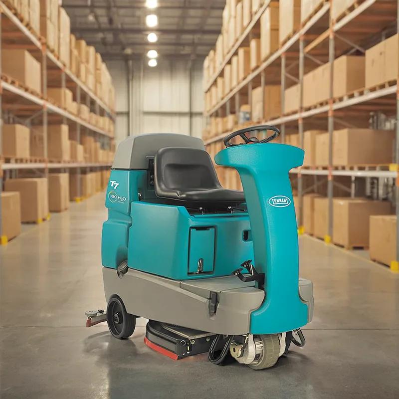 Rider Scrubber 32IN Ride-On On-Board Charger Pad 240Ah AGM Battery 1/Each