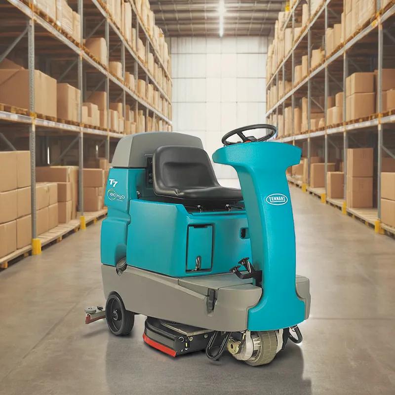 Rider Scrubber 32IN Ride-On On-Board Charger Pad 240Ah AGM Battery 1/Each