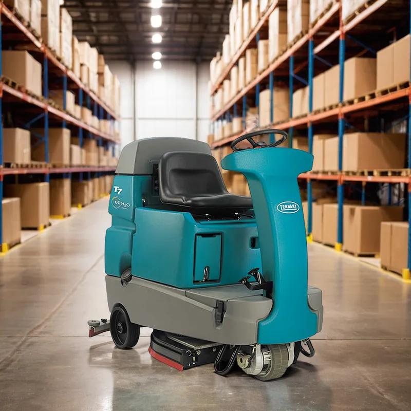 Rider Scrubber 32IN Ride-On On-Board Charger Pad 240Ah AGM Battery 1/Each