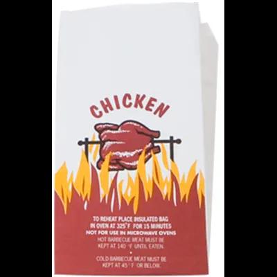 Bagcraft® Chicken Bag 7X4X14 IN 0.5 GAL Foil-Lined Paper Insulated 500/Case