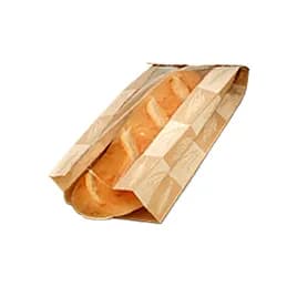 Bagcraft® EcoCraft® Artisan Bag 8X3.5X15 IN Paper Double Panel With Window 500/Case