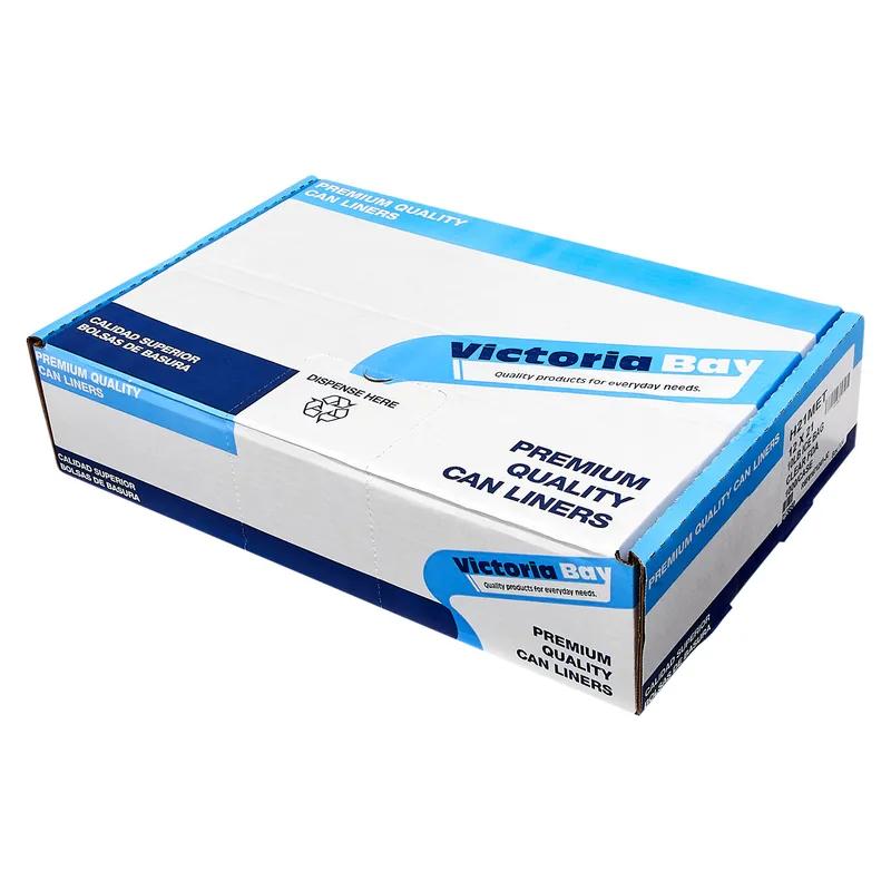 Victoria Bay Ice Bag 12X21 IN Low-Density Polyethylene (LDPE) 1.2MIL Extra Heavy 1000/Case
