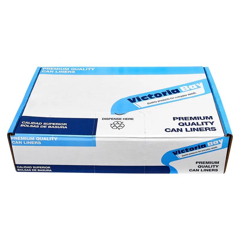 Victoria Bay Ice Bag 12X21 IN Low-Density Polyethylene (LDPE) 1.2MIL Extra Heavy 1000/Case