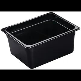 Camwear® Food Pan 1/2 6 IN Black 1/Each