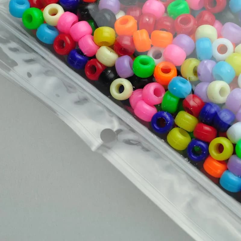 Bag 4X6 IN Polypropylene (PP) 2MIL Clear With Seal Top Closure Hang Hole 1000/Case
