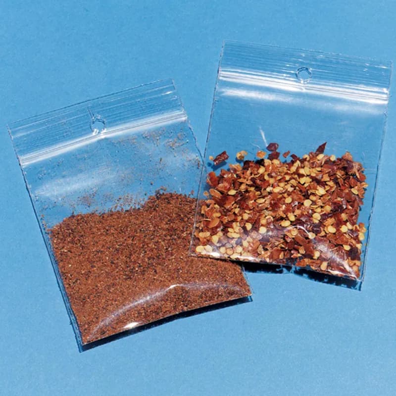 Bag 4X6 IN Polypropylene (PP) 2MIL Clear With Seal Top Closure Hang Hole 1000/Case