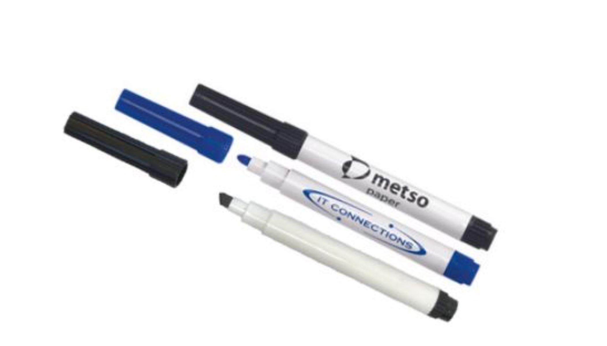 Dry Erase Marker Black Bullet Tip Bulk Pack 1500 Count/Pack 1 Packs/Case 1500 Count/Case