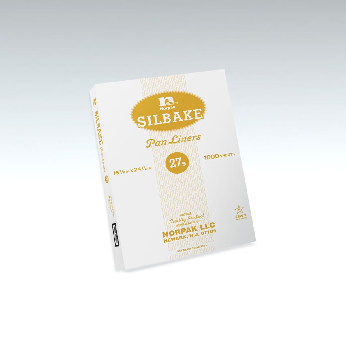 Pan Liner 24X16 IN Silicone Blue Label 35LB 1000/Case