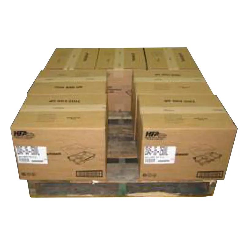 Take-Out Container Base & Lid Combo With Plastic Lid 8X6.5 3 Compartment Aluminum Foil-Lined Paper Oblong 250/Case