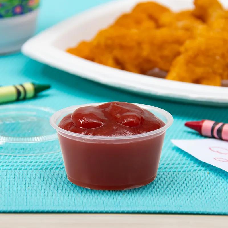 Dart® Conex Complements® Souffle & Portion Cup 2 OZ PP Clear Round 125 Count/Pack 20 Packs/Case 2500 Count/Case