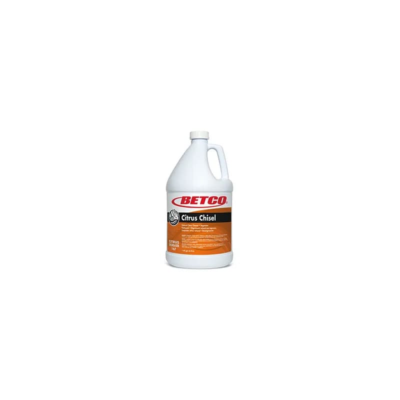 Citrus Chisel Citrus Scent Cleaner & Degreaser 1 GAL Multi Surface Alkaline Concentrate Liquid Foam Non-Butyl 4/Case