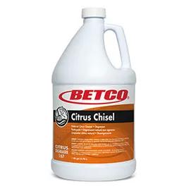 Citrus Chisel Citrus Scent Cleaner & Degreaser 1 GAL Multi Surface Alkaline Concentrate Liquid Foam 4/Case