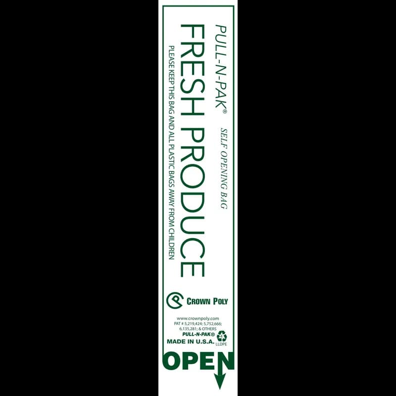Pull-N-Pak® Produce Bag Roll 15X20 IN LLDPE 2004/Case