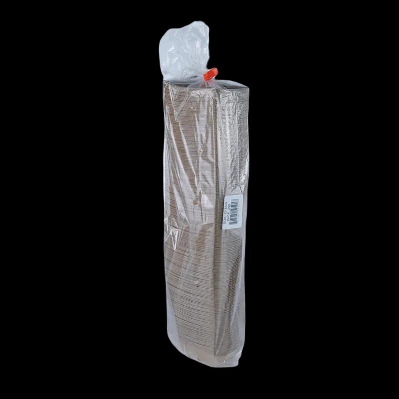 Food Tray 0.25 LB Kraft Paperboard Kraft Rectangle 1000/Case