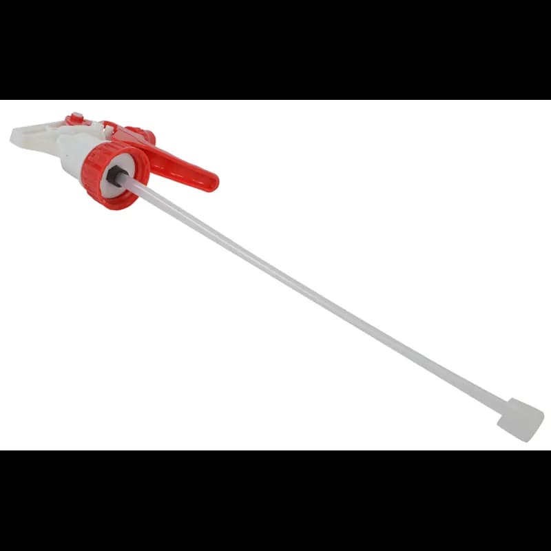 Spray Bottle & Trigger Sprayer 24 FLOZ Plastic Red White 12 Count/Case