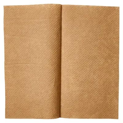 Folded Paper Towel 9.125X10.25 IN Kraft Single Fold 250 Sheets/Pack 16 Packs/Case 4000 Sheets/Case